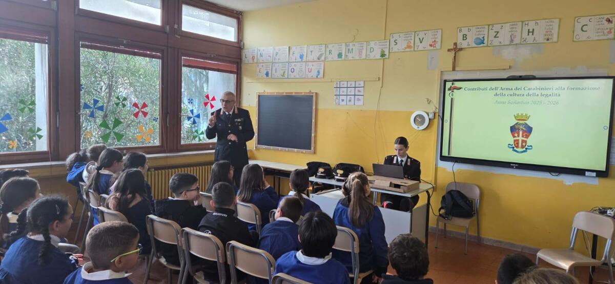 I Carabinieri di Benevento a scuola per costruire la Cultura della Legalità. - 