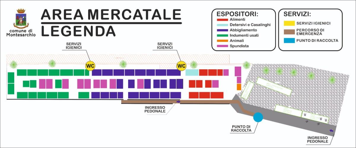 Montesarchio. Dal 1° dicembre il mercato settimanale si sposta nell’area alle spalle del Liz Gallery - 