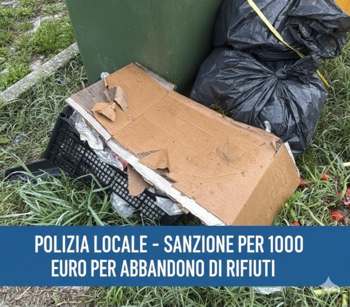 Prime Sanzioni per Abbandono Rifiuti a San Martino Valle Caudina - 