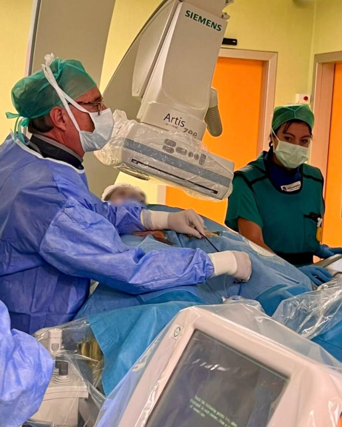 Ad Ariano Irpino il primo intervento in Italia di embolectomia polmonare meccanica con trombo aspirazione manuale - 