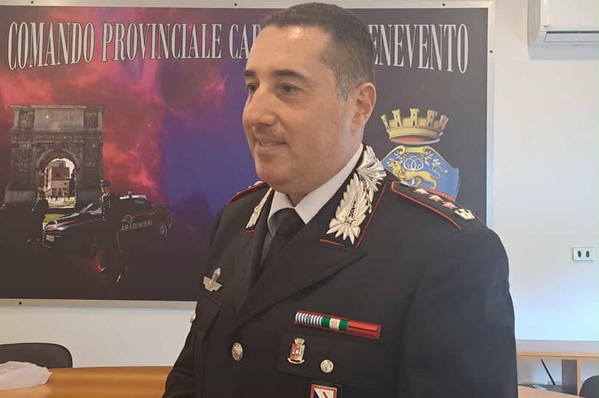 Si è insediato il nuovo Comandante dei Carabinieri di Benevento. - 