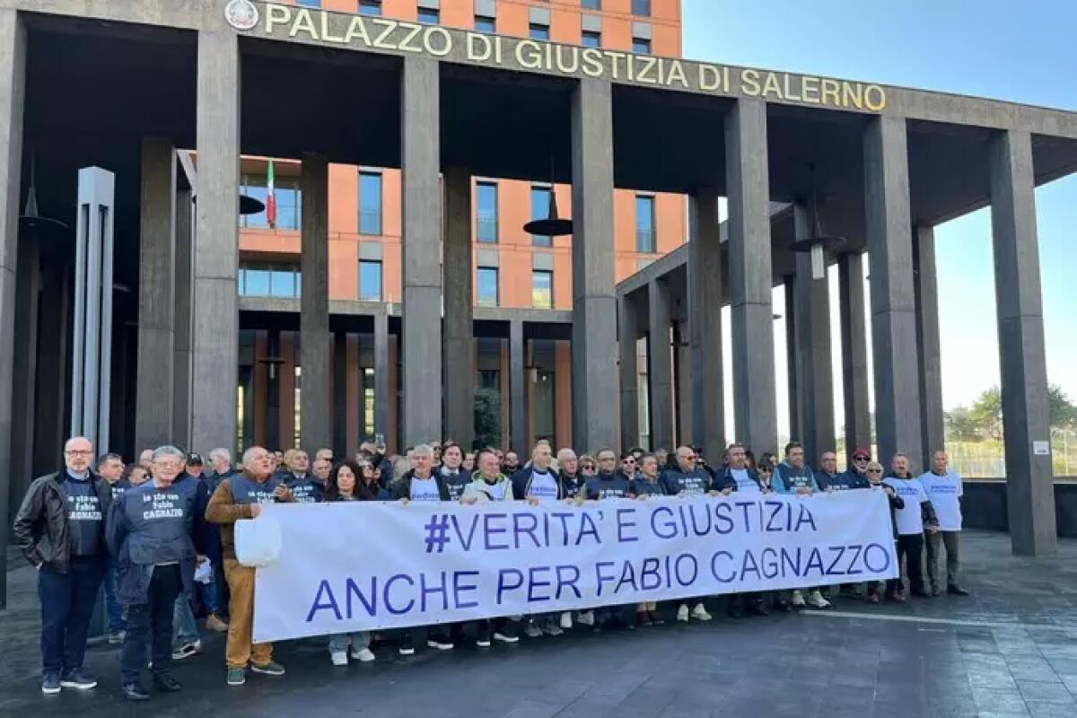 Omicidio Vassallo: a Salerno presidio per il colonnello Cagnazzo. - 