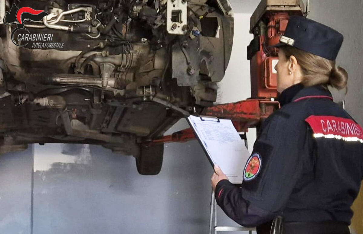 Sequestrata officina meccanica a Monteforte Irpino per omesso smaltimento di rifiuti - 