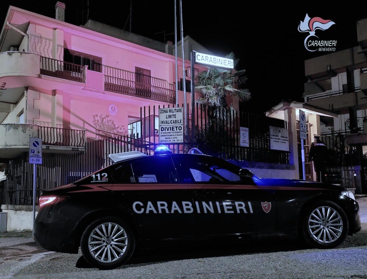 Controlli dei Carabinieri in Val Fortore per prevenire reati predatori - 