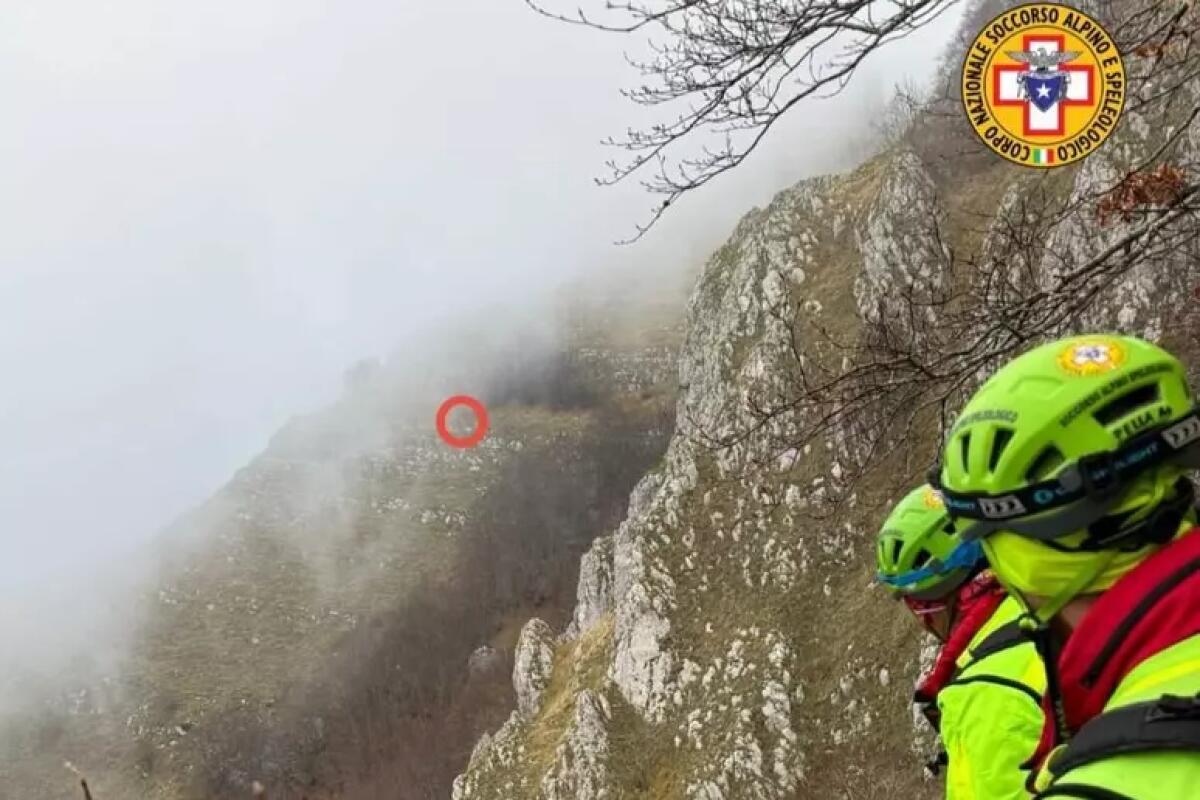 Alpinisti bloccati sul Terminio, sono stati messi in salvo - 