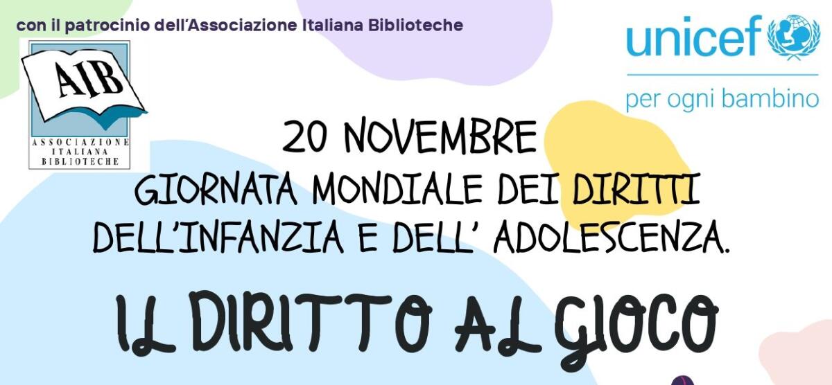 Giornata Nazionale dell'Infanzia e dell'Adolescenza. - 
