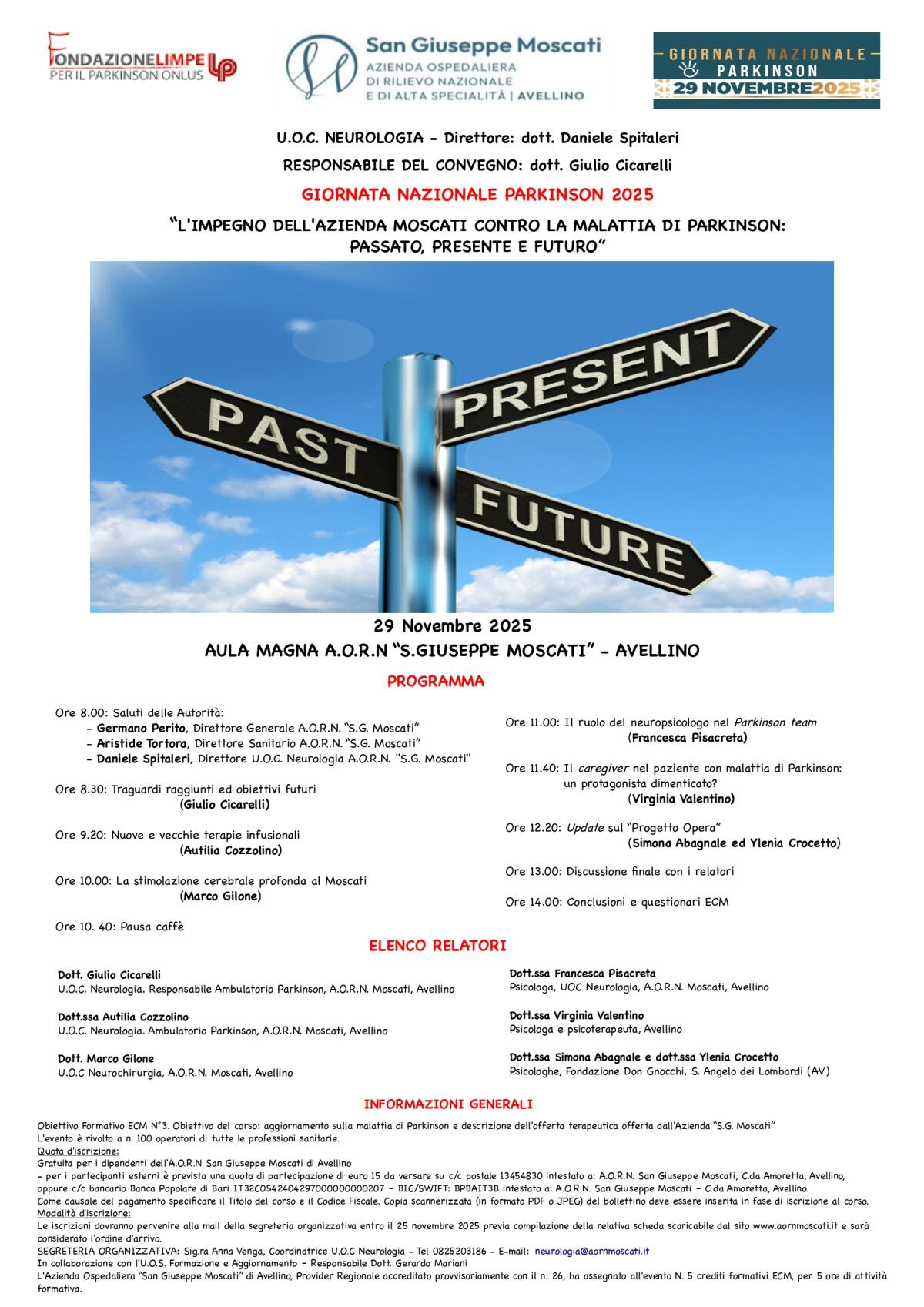 Giornata Nazionale Parkinson 2025 - 