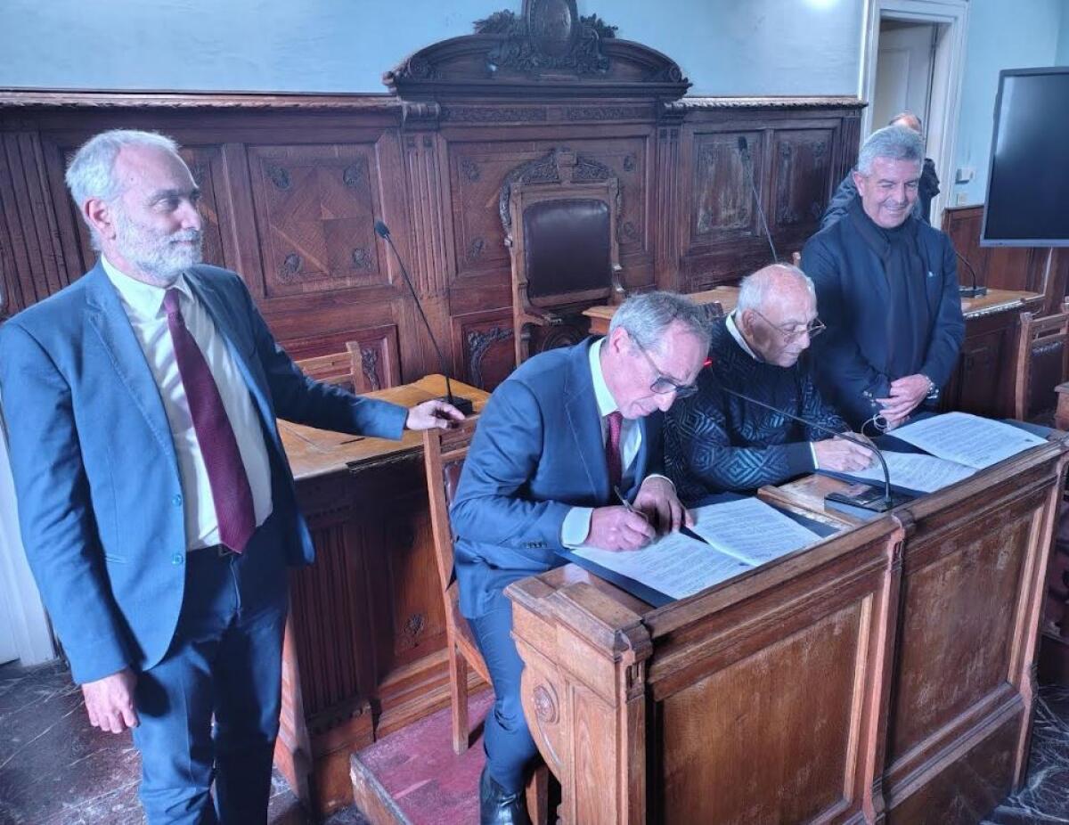 Firmata la Convenzione per il monitoraggio della diga di Campolattaro - 