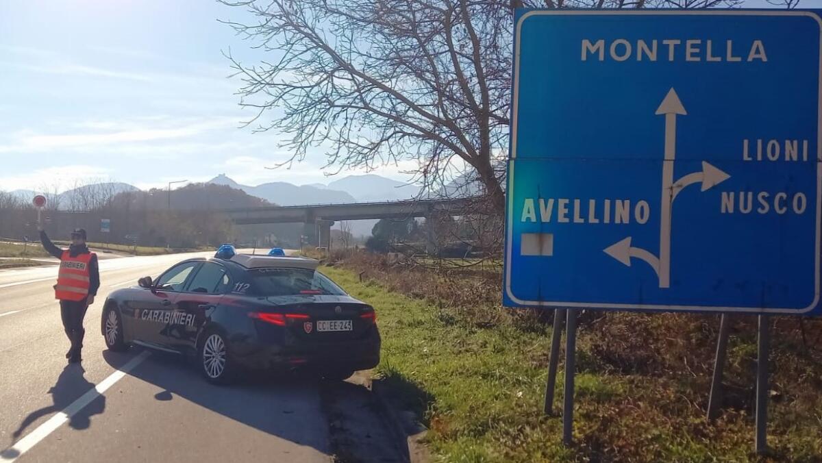 Montella. Nel week end controlli serrati dei Carabinieri: droga e alcool nel mirino - 