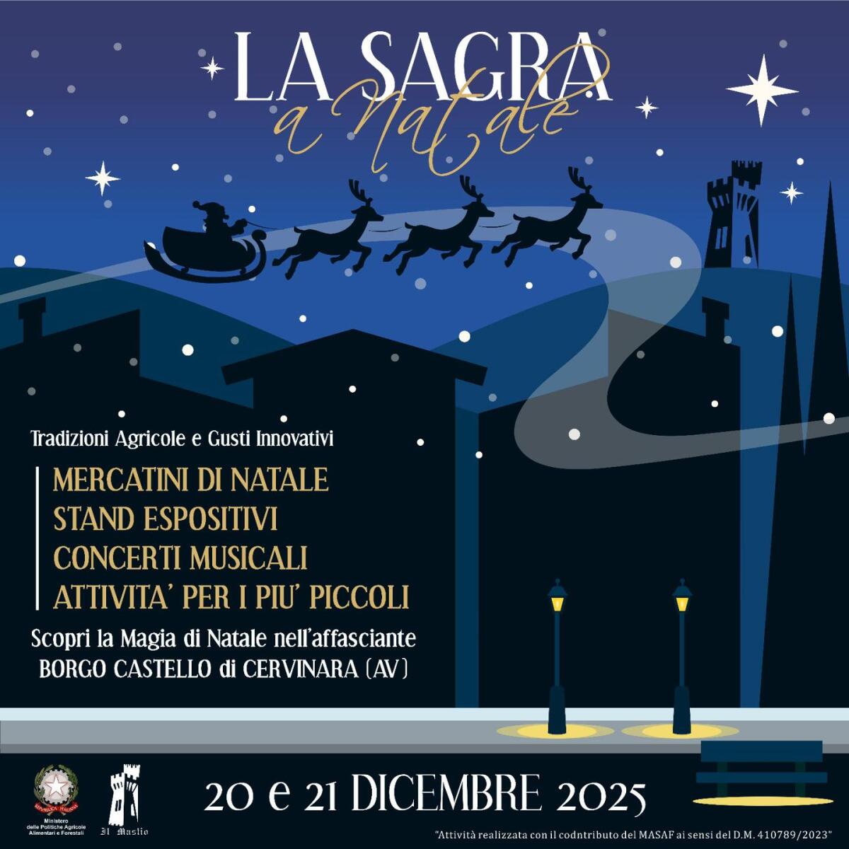 Nasce "La Sagra a Natale" nel suggestivo Borgo Castello di Cervinara - 