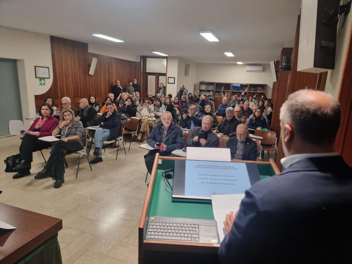 Incontro ragionato sul nuovo Accordo Integrativo Regionale per la Medicina Generale  - 