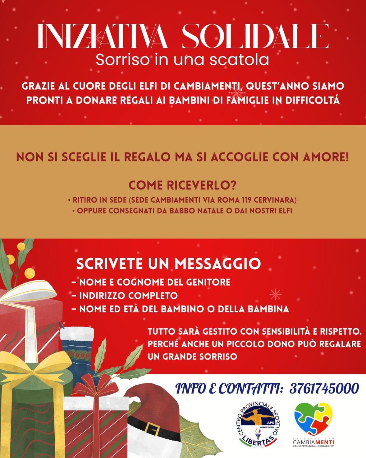 Valle Caudina. Iniziativa Solidale: "Sorriso in una Scatola" - 