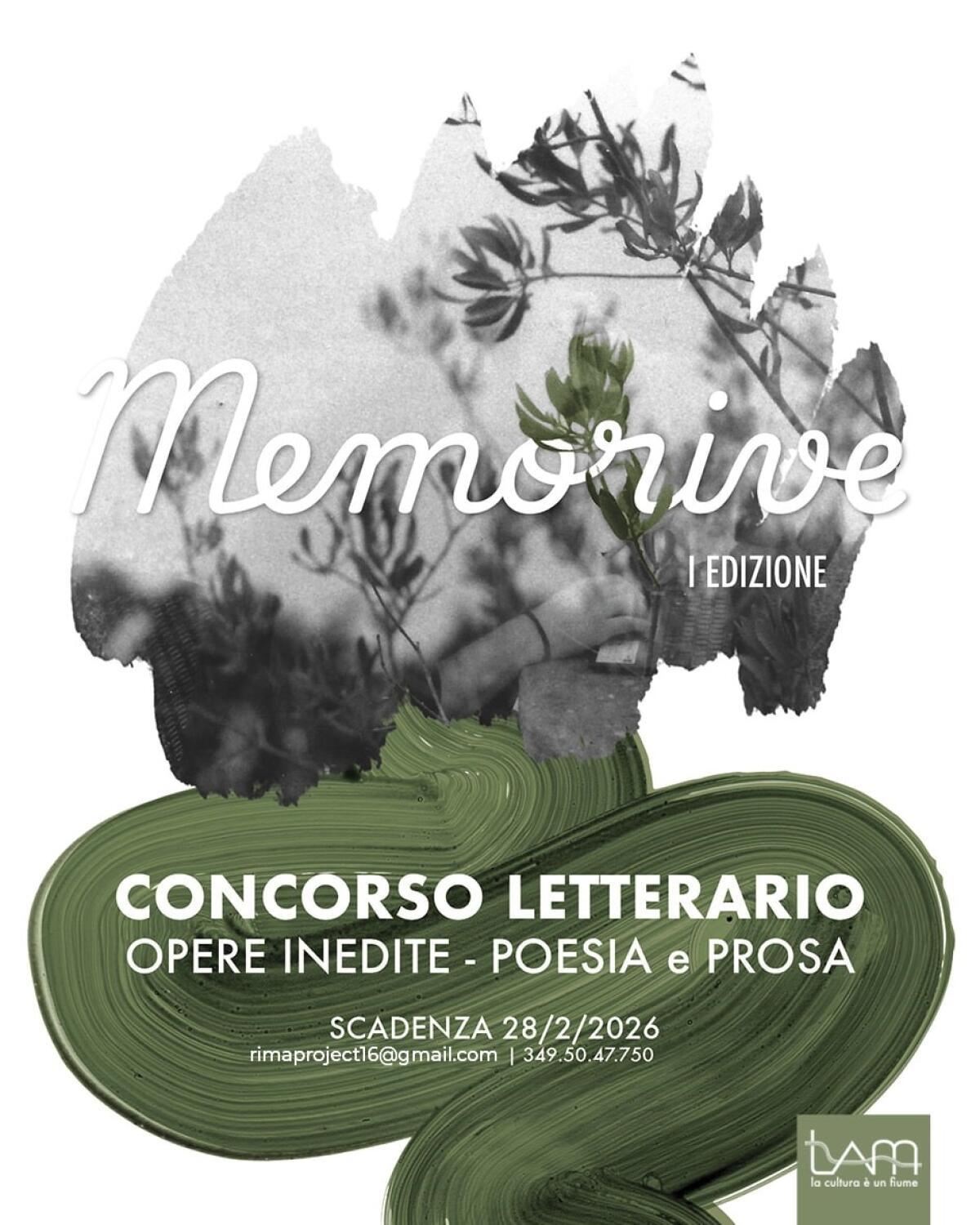 A Morcone “Memorive”: al via il concorso letterario di TAM per raccontare i territori - 