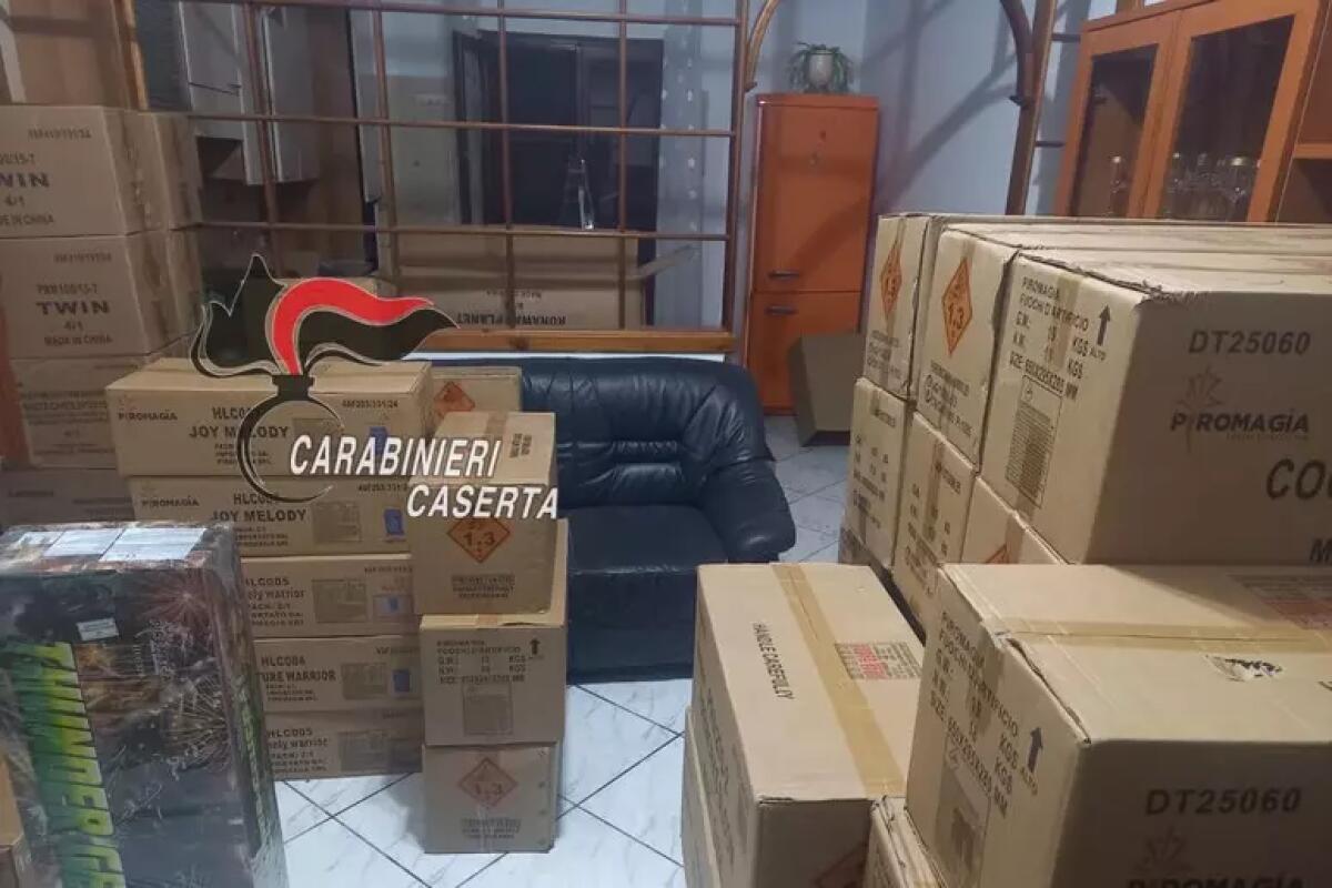 Casa trasformata in una polveriera - 