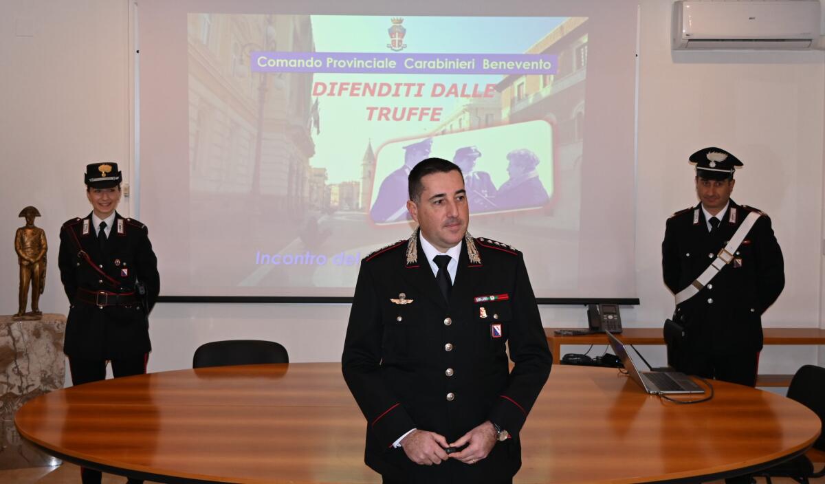 Col.Keten: i Carabinieri non chiedono soldi a nessuno e in nessun caso. - 