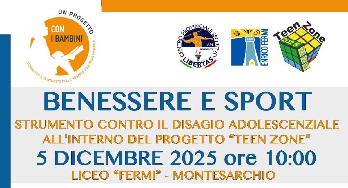 Benessere e Sport: Le Stelle di Libertas Benevento contro il Disagio Adolescenziale - 
