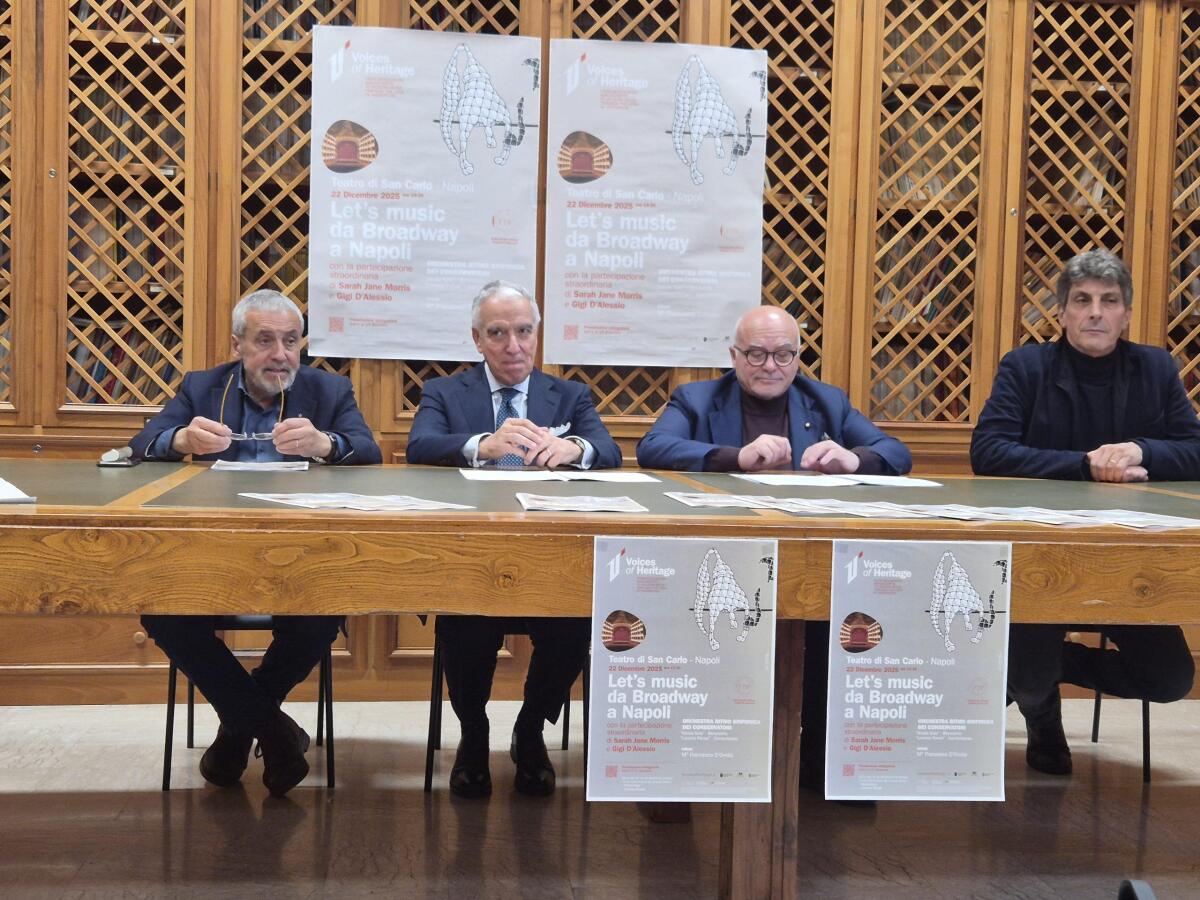 “Voices of Heritage – Let’s Music: da Broadway a Napoli”. - 