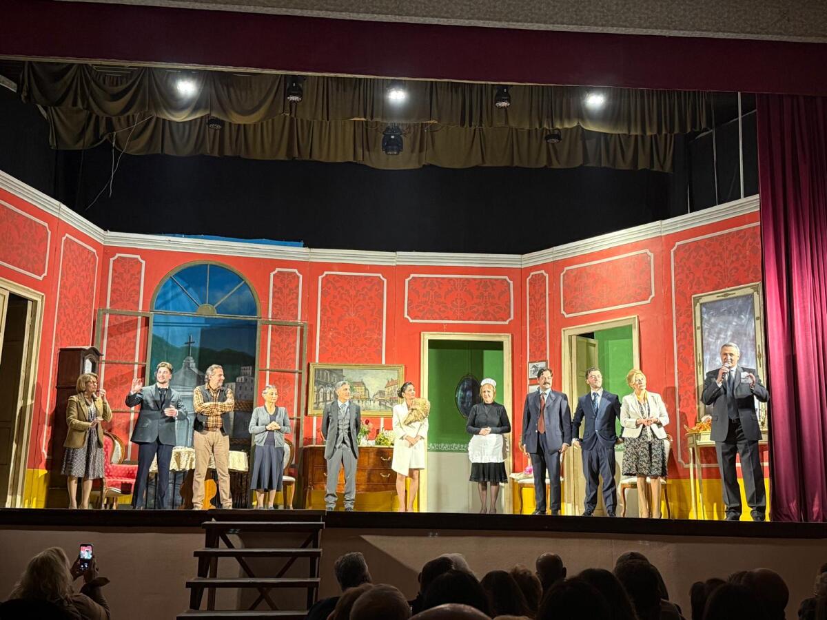 Strepitoso successo per la rappresentazione dell’opera di Eduardo De Filippo “Filumena Marturano - 