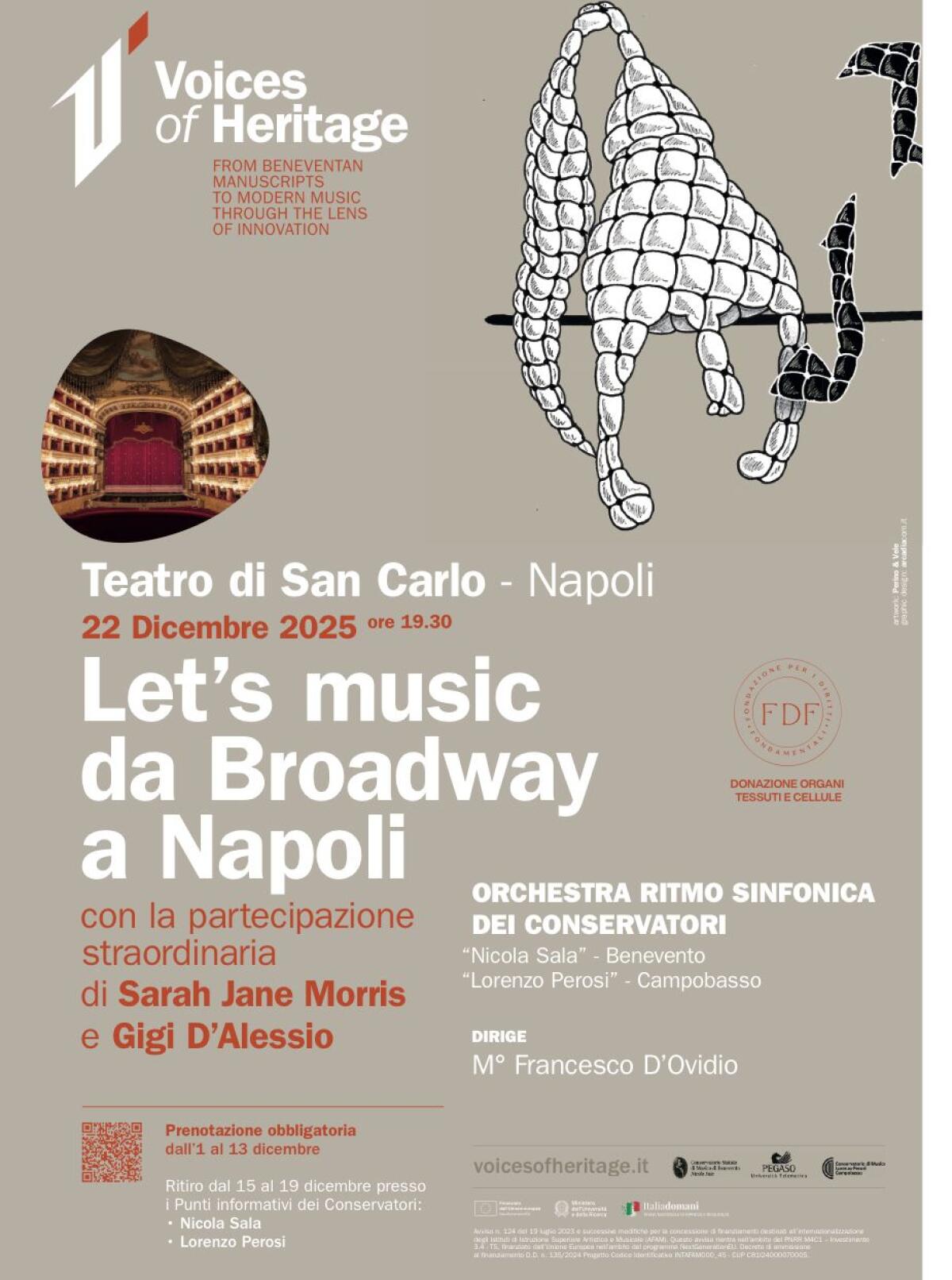 Aperte le prenotazioni per l’evento internazionale “Let’s music – da Broadway a Napoli” - 