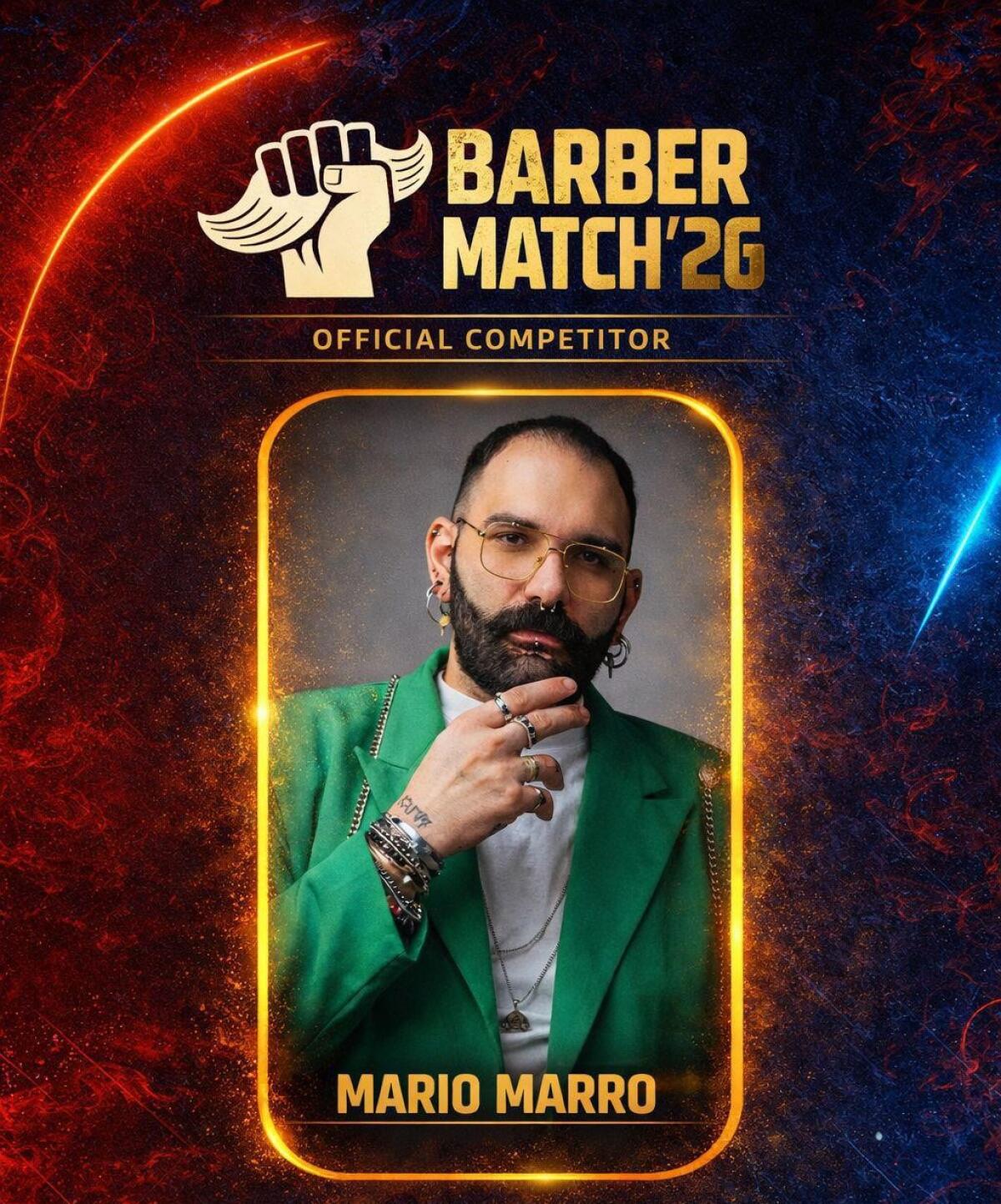 Da Cervinara a Figline Valdarno: Mario Marro sfida i migliori al Barber Match 2026 - 