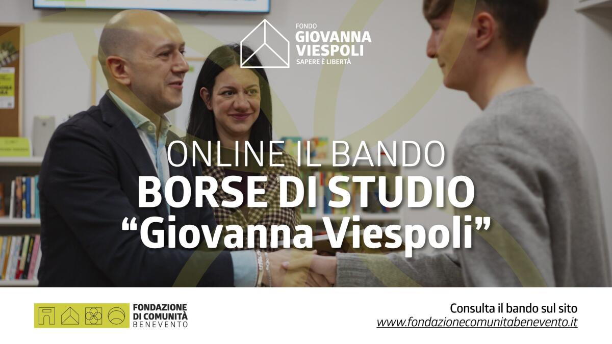 Aperto il bando per borse di studio per viaggi studio all’estero del Fondo “Giovanna Viespoli – sapere è libertà” - 