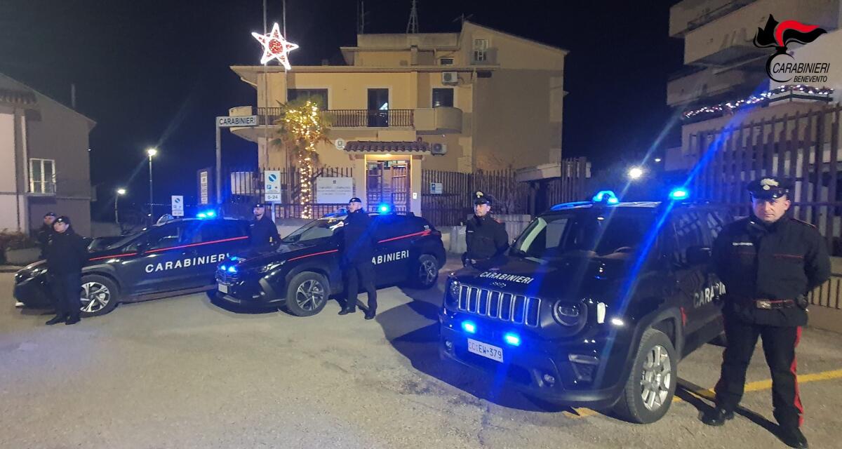 Val Fortore. Alta vigilanza delle Forze dell’Ordine a cavallo tra anno vecchio e nuovo. - 
