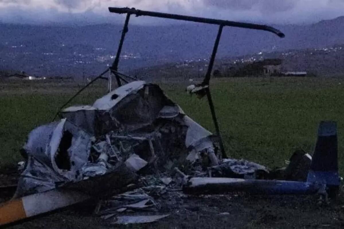 A Benevento precipita elicottero ultraleggero, un morto ed un ferito - 