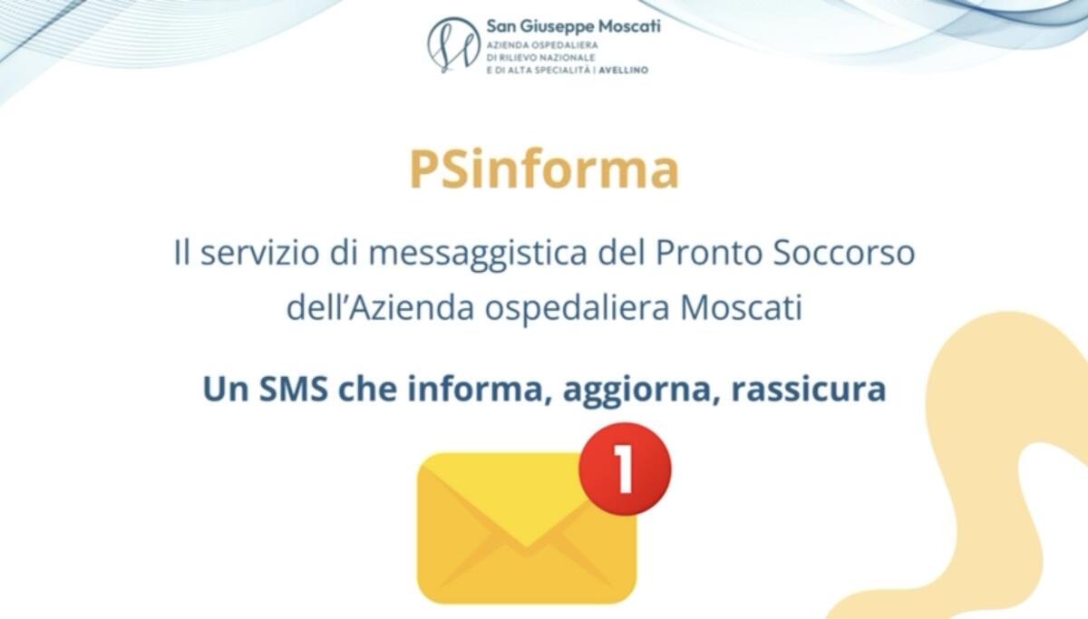 PSinforma, il servizio di messaggistica in tempo reale per aggiornare familiari pazienti in Pronto Soccorso - 