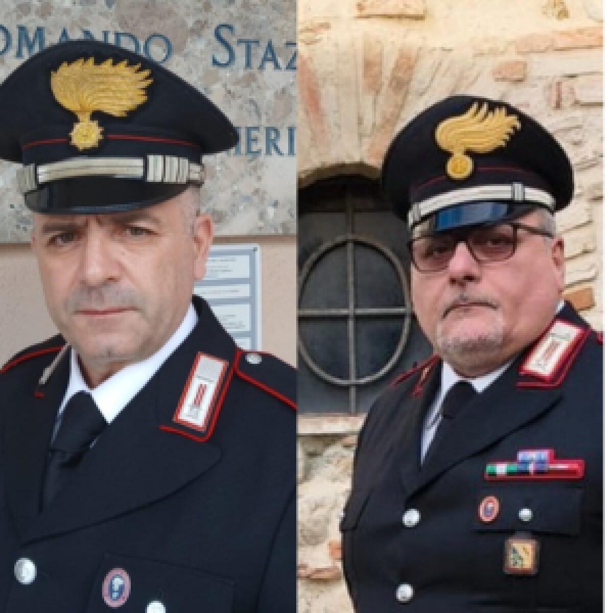 Cambio al vertice delle Stazioni Carabinieri di Gesualdo e Montefusco - 