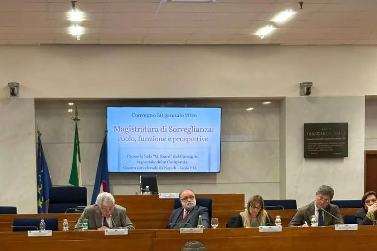 Ciambriello, pene alternative rappresentano legalità e sicurezza - 