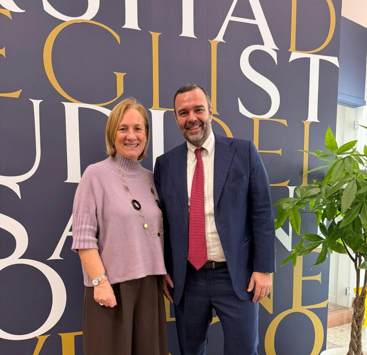 Incontro istituzionale tra il Consigliere regionale Pellegrino Mastella e la Rettrice dell’Università degli Studi del Sannio, Prof.ssa Maria Moreno - 