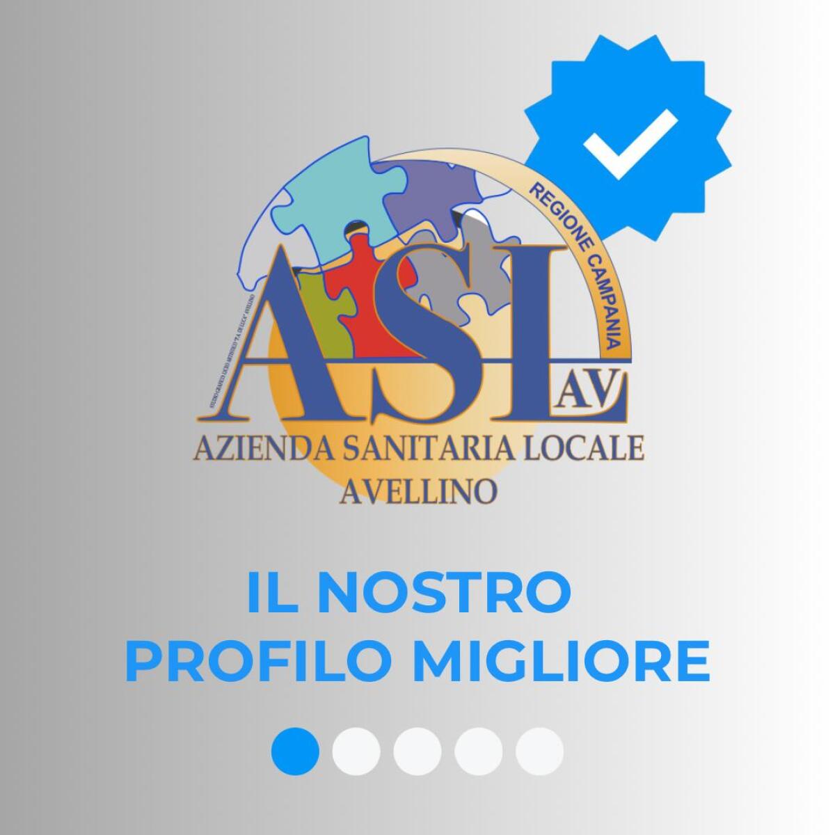 Da oggi i profili social dell’Asl Avellino hanno il badge diverifica Meta - 
