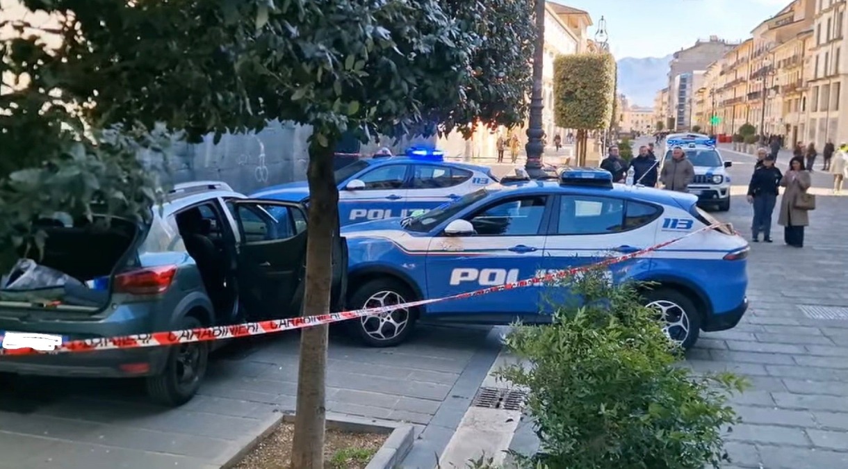 Avellino, folle inseguimento in centro: arrestato un 36enne - 