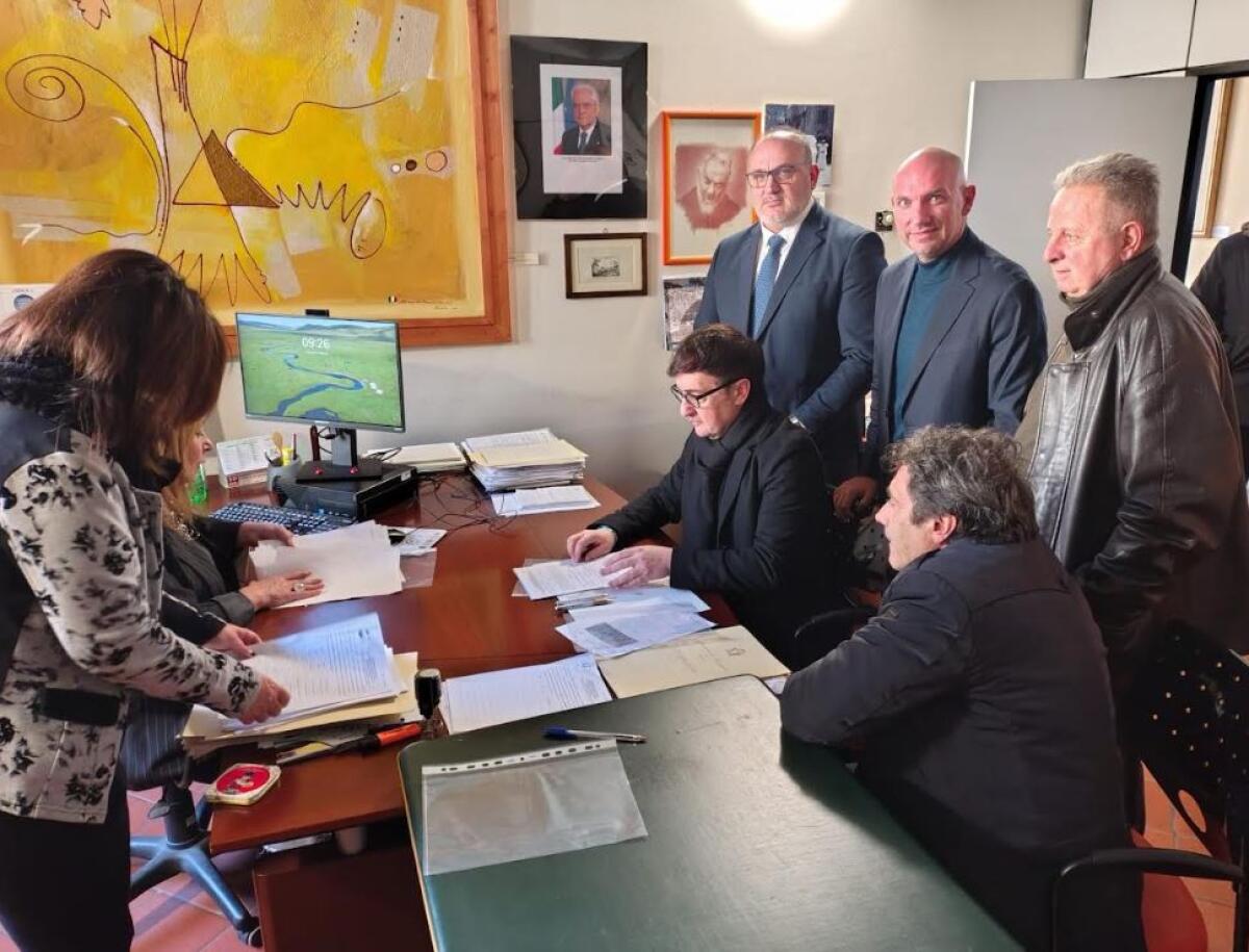 Presentate terza, quarta, quinta e sesta lista  per rinnovo Consiglio Provinciale di Benevento. - 