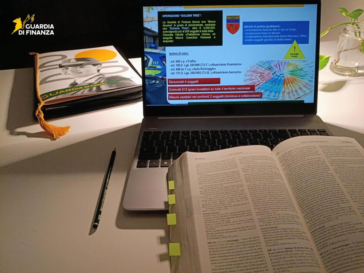 Scoperta una Banca abusiva, truffate centinaia di persone - 