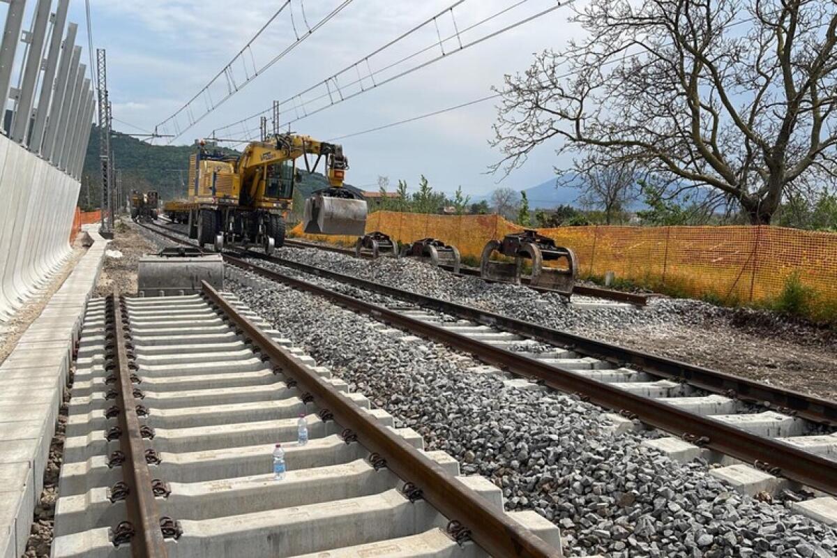 Av/Ac Na-Ba. Attivato raddoppio Cancello-Frasso Telesino, traguardo decisivo - 
