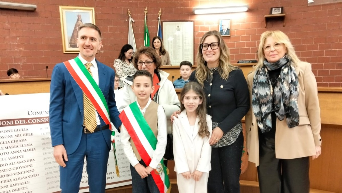 Cervinara. Eletto Sindaco e Consiglio Comunale dei Ragazzi  - 