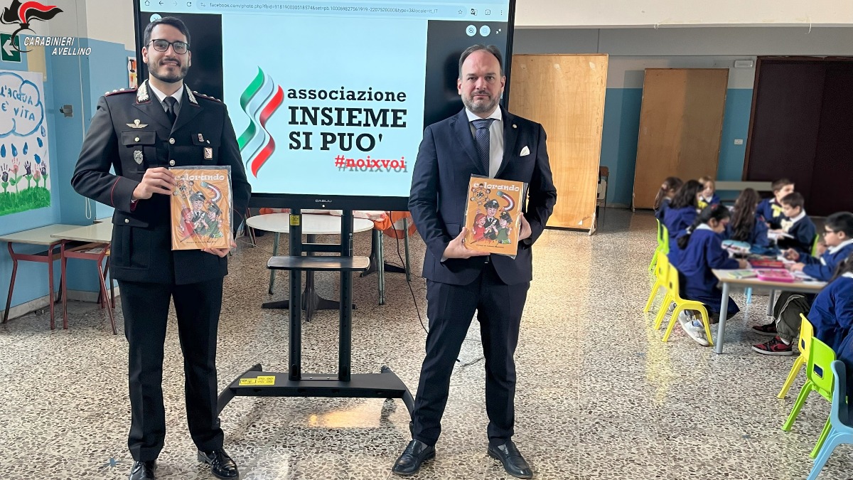 Carabinieri e piccoli cittadini: a Solofra nasce "Colorando" - 