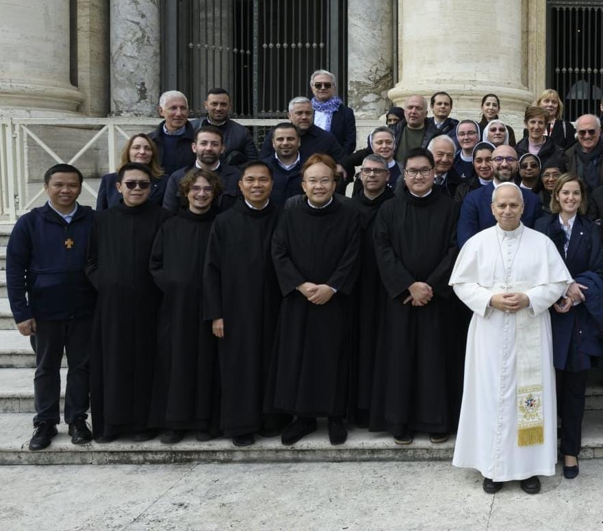 Papa Leone XIV benedice il nuovo corso dei Fatebenefratelli - 