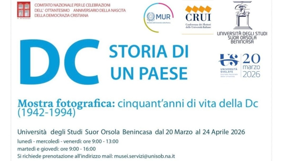 Napoli celebra gli 80 anni della Democrazia Cristiana - 