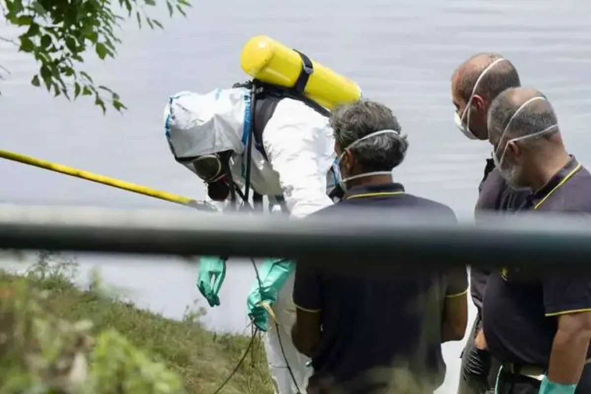 Trovati i Corpi di una Donna e di un Bambino in un Laghetto - 
