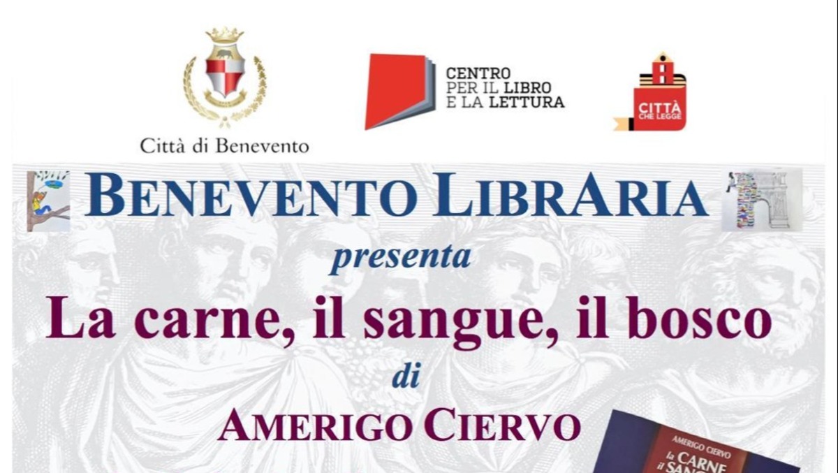 Memoria e Tradizione: Amerigo Ciervo presenta "La carne, il sangue, il bosco" a Benevento - 