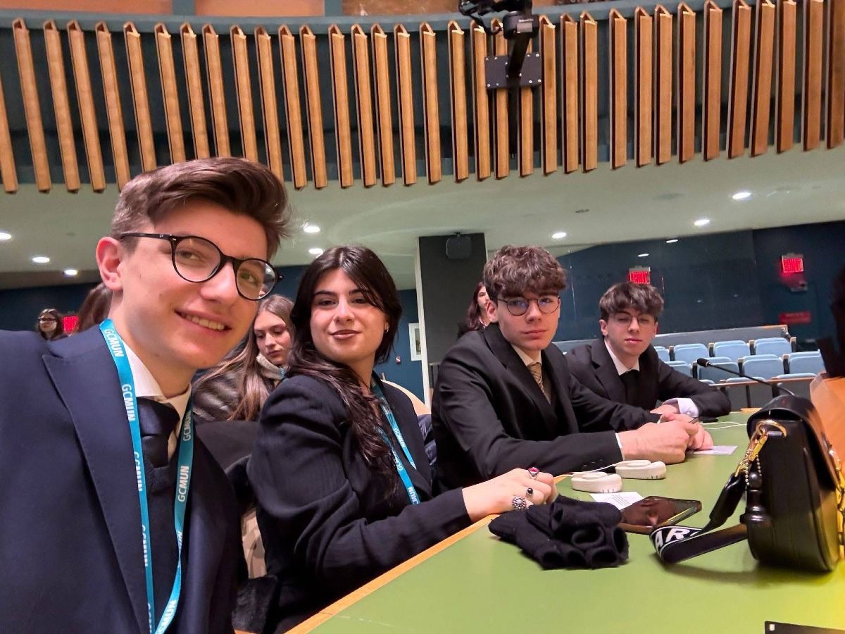 Alunni Liceo Sodo di Cerreto Sannita alle Nazioni Unite