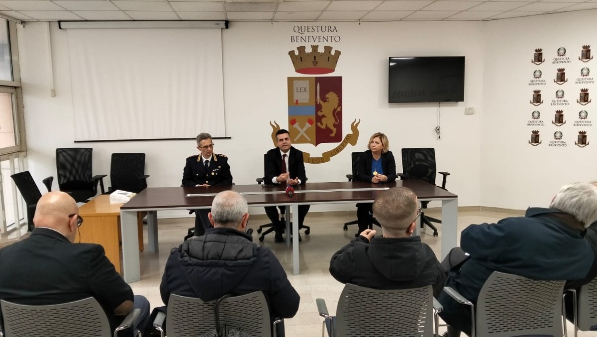 Benevento, si insedia il Questore Leuci: "Sicurezza e comunicazione" - 