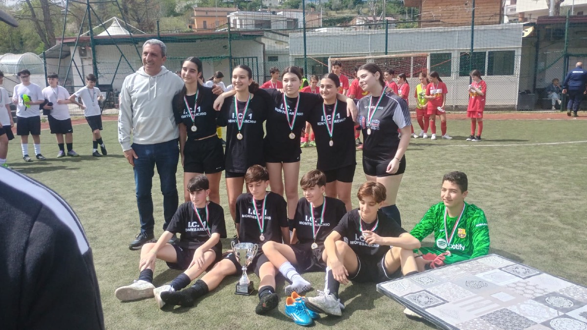 Giochi della Gioventù: l'IC1 Montesarchio sul tetto della provincia nel Calcio a 5 - 