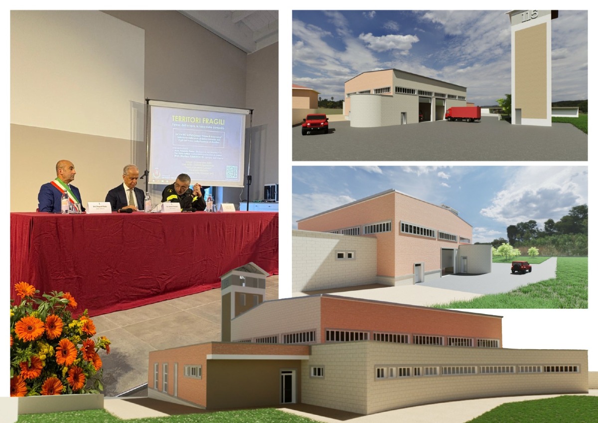 Sicurezza in Valle Caudina: San Martino consegna l'area ai Vigili del Fuoco - 