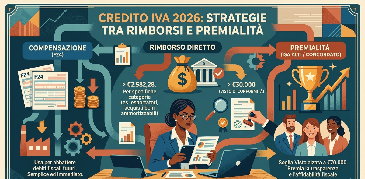 Credito IVA 2026: strategie tra rimborsi e premialità per le imprese - 