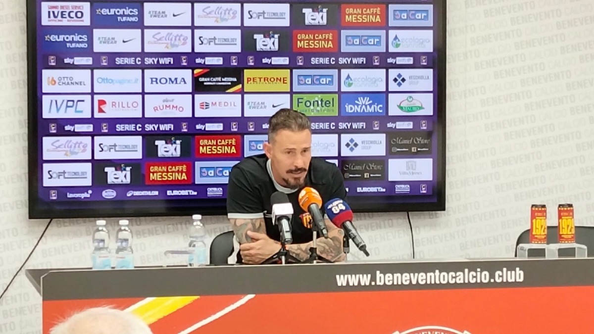 Benevento, Floro Flores rinnova e avvisa il Giugliano: "Voglio i tre punti" - 
