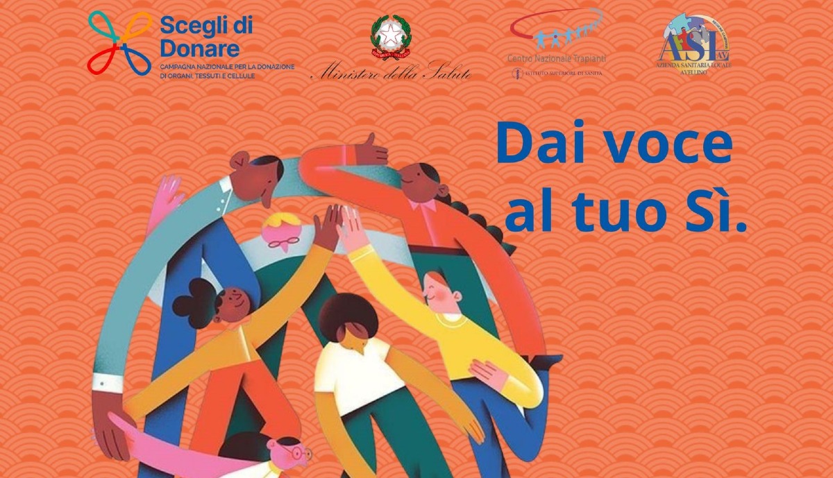 Donazione organi: l’Asl di Avellino aderisce alla campagna ministeriale - 