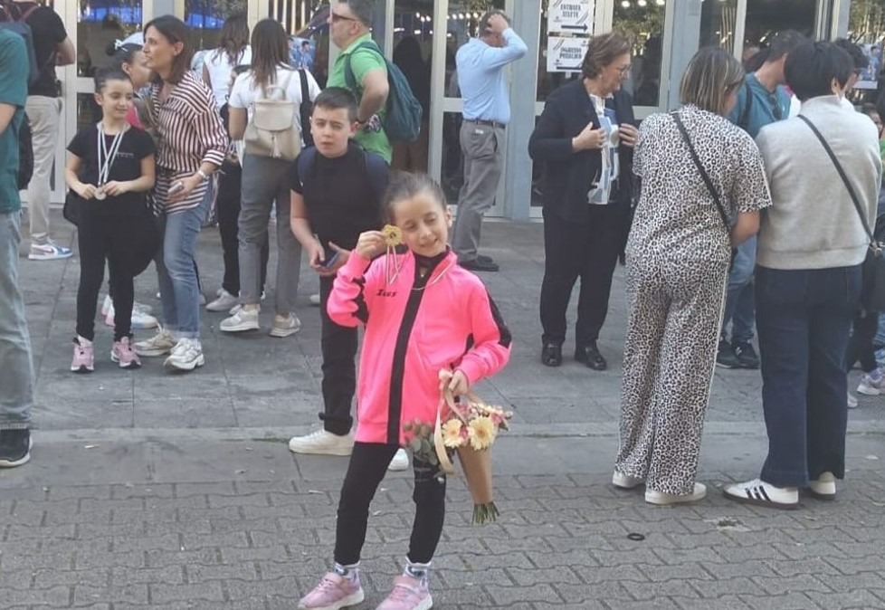 Giorgia Votino medaglia d'oro al Gran Prix di Ginnastica di Napoli - 